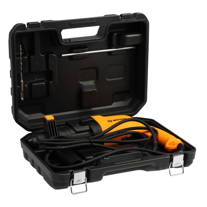 Перфоратор Вихрь П-Т65, 650 Вт, 2.6 Дж, SDS-Plus, 3900 уд/мин, 2 режима, кейс Перфоратор Вихрь П-Т65, 650 Вт, 2.6 Дж, SDS-Plus, 3900 уд/мин, 2 режима, кейс