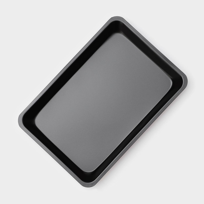 Противень Доляна &laquo;Ренард. Прямоугольник&raquo;, 31,5&times;21,5 см, антипригарное покрытие, цвет красный