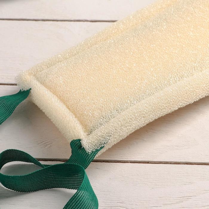 Губка для тела жёсткая &laquo;Шахтёрская&raquo;, 36,5&times;11,5 см, цвет МИКС