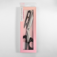 Набор ножниц: портновские 10", 25,5 см, для обрезки ниток 10,5 см, цвет чёрный Набор ножниц: портновские 10", 25,5 см, для обрезки ниток 10,5 см, цвет чёрный