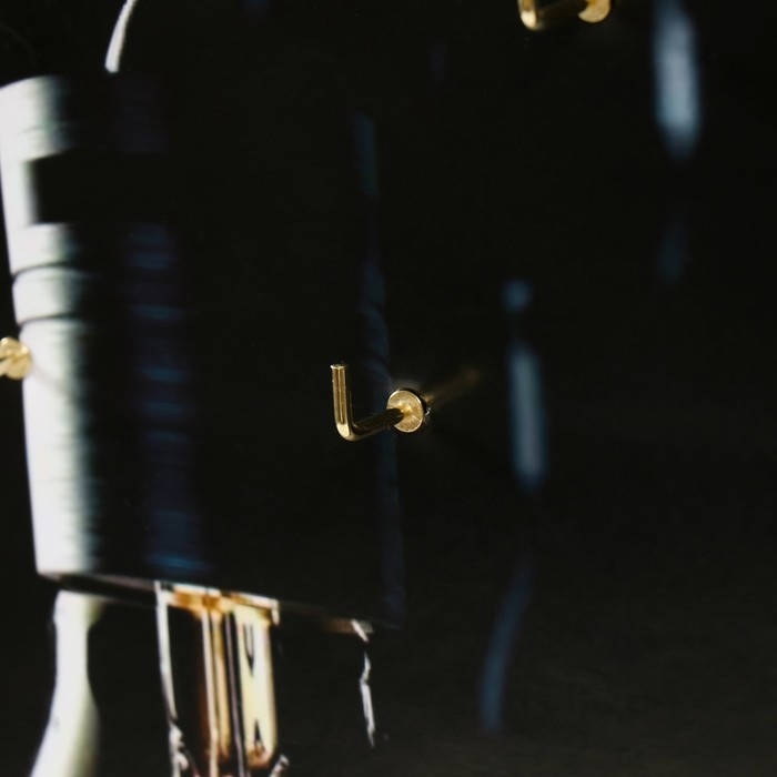 Ключница открытая "Лампочка. Лофт"  5 крючков,  23х32 см