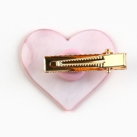 Заколка для волос вертящаяся &laquo;Сердечко&raquo;, 3.5 х 3 см