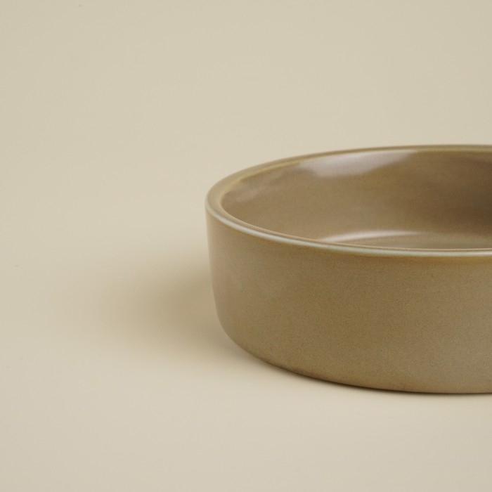 Кокотница фарфоровая SL Home &laquo;Песчаный бриз&raquo;, 17&times;13,3 см, цвет бежевый