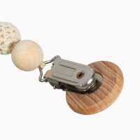 Держатель для соски - пустышки &laquo;Звезда&raquo;, деревянный