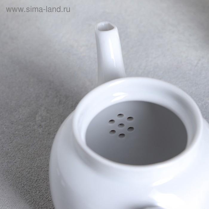 Чайник &laquo;Янтарь&raquo;, 350 мл, цвет белый