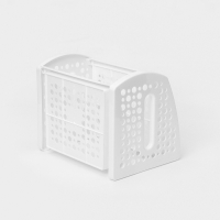 Этажерка настольная 2-х секционная, цвет белый