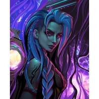 Алмазная мозаика с частичным заполнением на холсте «Темная ночь», 30 х 40 см Алмазная мозаика с частичным заполнением на холсте «Темная ночь», 30 х 40 см