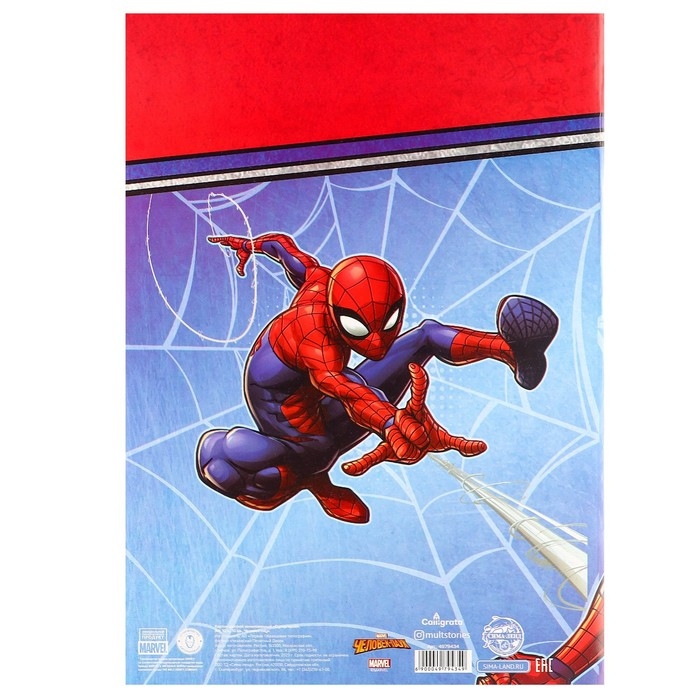 Подарочный набор для мальчика, 10 предметов, Человек-паук Подарочный набор для мальчика, 10 предметов, Человек-паук