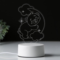 Светильник &laquo;Медвежонок&raquo;, 25 х 14 см, модель GBV-0121.