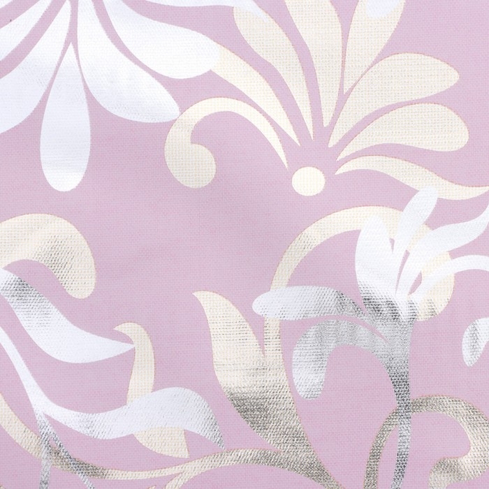 Клеёнка на стол Доляна &laquo;Нежность&raquo;, на нетканой основе, ширина 137 см, толщина 0,2 мм, рулон 20 м