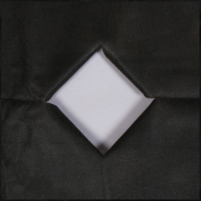 Материал мульчирующий, с перфорацией, 5 &times; 0,8 м, плотность 80 г/м&sup2;, спанбонд с УФ-стабилизатором, чёрный, Greengo, Эконом 30%