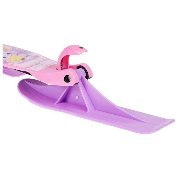 Самокат-снегокат 2 в 1 GRAFFITI «Зайка» Самокат-снегокат 2 в 1 GRAFFITI «Зайка»