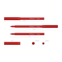 Фломастеры 18 цветов ErichKrause ArtBerry, 1-2 мм, микс Фломастеры 18 цветов ErichKrause ArtBerry, 1-2 мм, микс