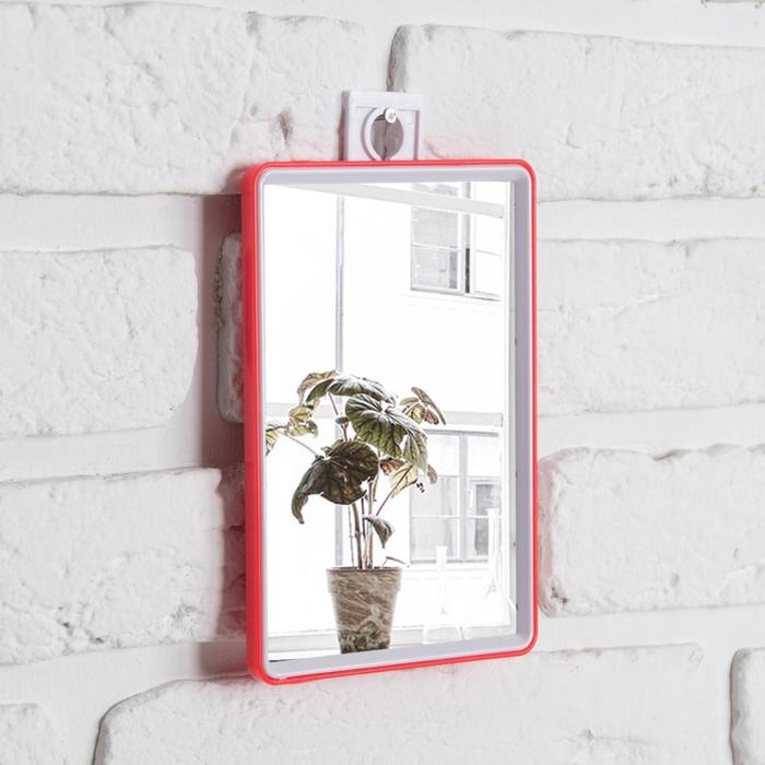 Зеркало настольное, на подставке, зеркальная поверхность 10,5 × 15,5 см, цвет МИКС Зеркало настольное, на подставке, зеркальная поверхность 10,5 × 15,5 см, цвет МИКС