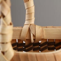 Корзина плетеная, 27,5 x 11 x 13/26 см, секвойя