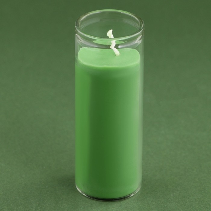 Новогодняя свеча в колбе &laquo;Новый год: Еловые шишки&raquo;