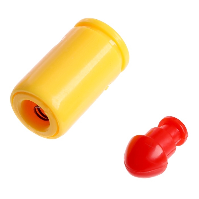 Пистолет &laquo;Глок&raquo;, мягкие пули и вылетающие гильзы, автоматическая перезарядка