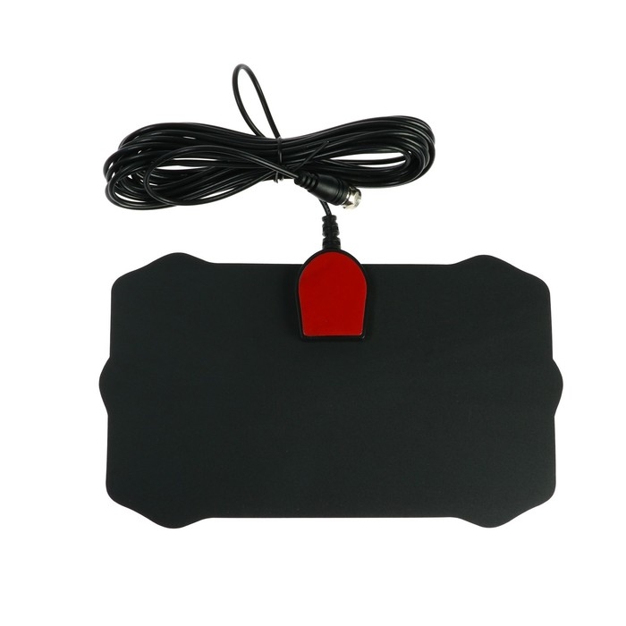 Антенна, комнатная, активная, с усилителем, 5 В, 25 дБи, DVB-T2, цифровая, клеящаяся, черная Антенна, комнатная, активная, с усилителем, 5 В, 25 дБи, DVB-T2, цифровая, клеящаяся, черная