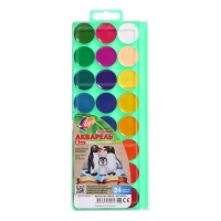 Акварель Луч ZOO, 24 цвета, без кисти Акварель Луч ZOO, 24 цвета, без кисти