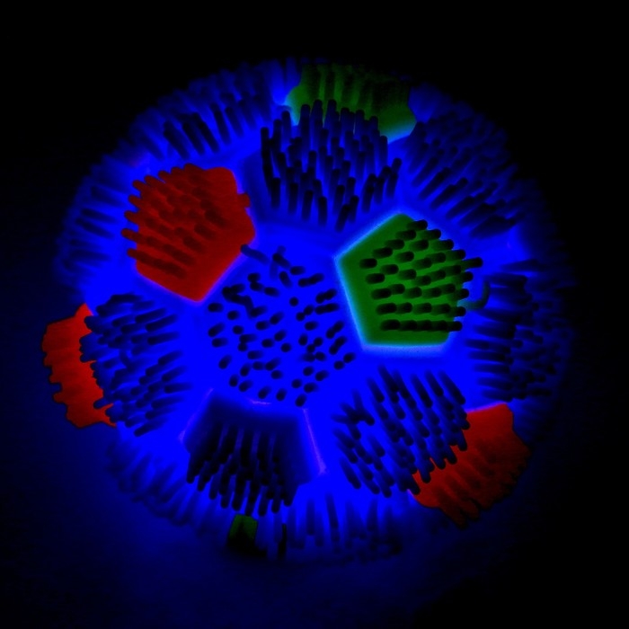 Ёжка &laquo;Мячик&raquo; световой, цвета МИКС