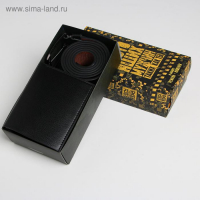 Набор &laquo;С Днем настоящих мужчин!&raquo;, кошелек и ремень (122х3,7 см)