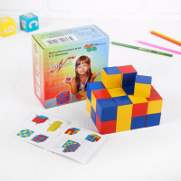 Кубики «Уникуб», 27 кубиков с гранью 3 см Кубики «Уникуб», 27 кубиков с гранью 3 см