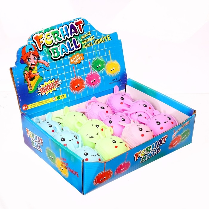 Ёжка &laquo;Зайка&raquo;, световой, цвета МИКС