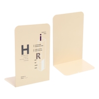 Подставки для книг "Геометрия", 2 штуки, коричневые Подставки для книг "Геометрия", 2 штуки, коричневые