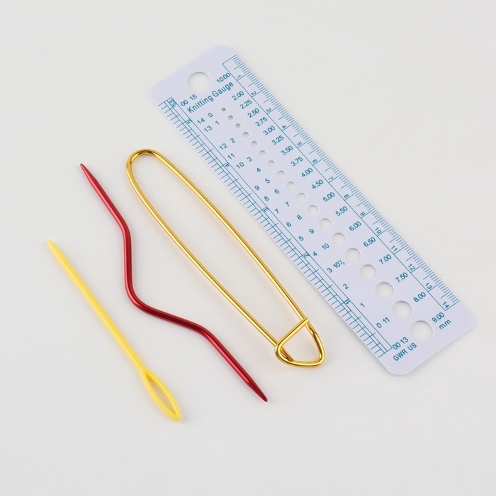 Набор для вязания, 31 предмет, цвет разноцветный Набор для вязания, 31 предмет, цвет разноцветный