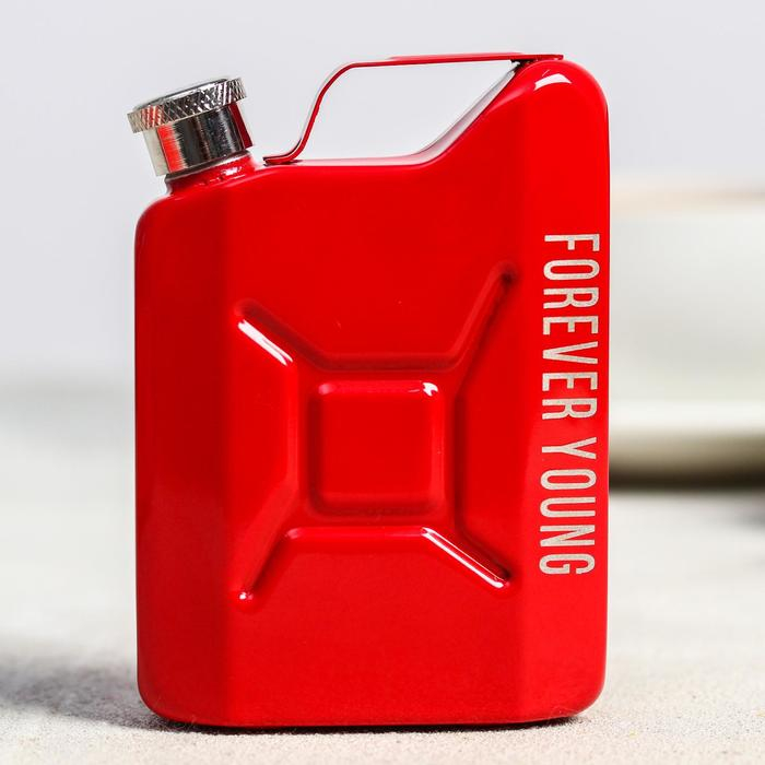 Подарочный набор &laquo;Огонь&raquo;, чай чёрный с цедрой лимона 25 г., фляга