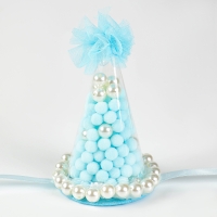 Колпак «Нежность», цвет голубой Колпак «Нежность», цвет голубой