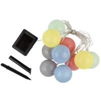 Садовая гирлянда на солнечной батарее «Клубки» Uniel, IP44, 1,8 м, теплый белый Садовая гирлянда на солнечной батарее «Клубки» Uniel, IP44, 1,8 м, теплый белый