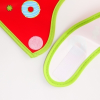 Нагрудник для кормления &laquo;Candy Bar&raquo; непромокаемый на липучке, с карманом