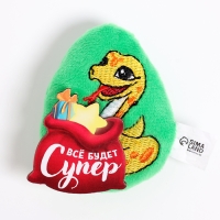 Магнит новогодний мягкий &laquo;Все будет супер&raquo;
