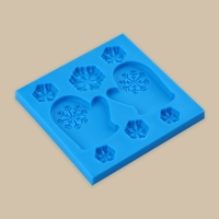 Силиконовый молд для творчества &laquo;Варежки&raquo;, 8 х 8 см