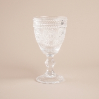 Набор бокалов для вина стеклянный SL Home &laquo;Ларго&raquo;, 300 мл, 9&times;17 см, цвет прозрачный