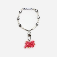 Брелок бусы для ключей &laquo;Toxic bitch&raquo;, 15 х 4.3 см