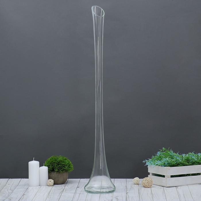 Ваза "Фристайл" б-5 d-4.5 см &plusmn;1 см 80х13 см, 1,03л  2457