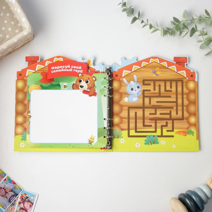 Детская книга с заданиями &laquo;Теремок&raquo;, 22 листа, 18 х 21 см