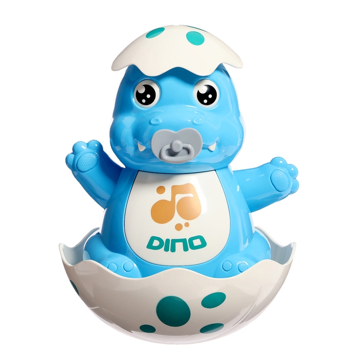 Неваляшка &laquo;Малыш-динозавр&raquo;, цвета МИКС