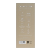 Электровафельница Galaxy GL 2963, 800 Вт, венские вафли, антипригарное покрытие, белая Электровафельница Galaxy GL 2963, 800 Вт, венские вафли, антипригарное покрытие, белая