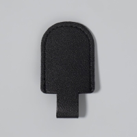 Чехол для хранения маникюрных инструментов, на кнопке, 6,8 × 3,8 см, цвет чёрный Чехол для хранения маникюрных инструментов, на кнопке, 6,8 × 3,8 см, цвет чёрный