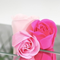 Мыльные розочки, цветные оттенки, набор 18 шт. Мыльные розочки, цветные оттенки, набор 18 шт.