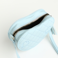 Сумка детская для девочки на молнии &laquo;Выбражулька&raquo;, цвет голубой