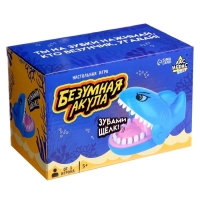 Настольная игра &laquo;Безумная акула&raquo;, от 1 игрока, 5+