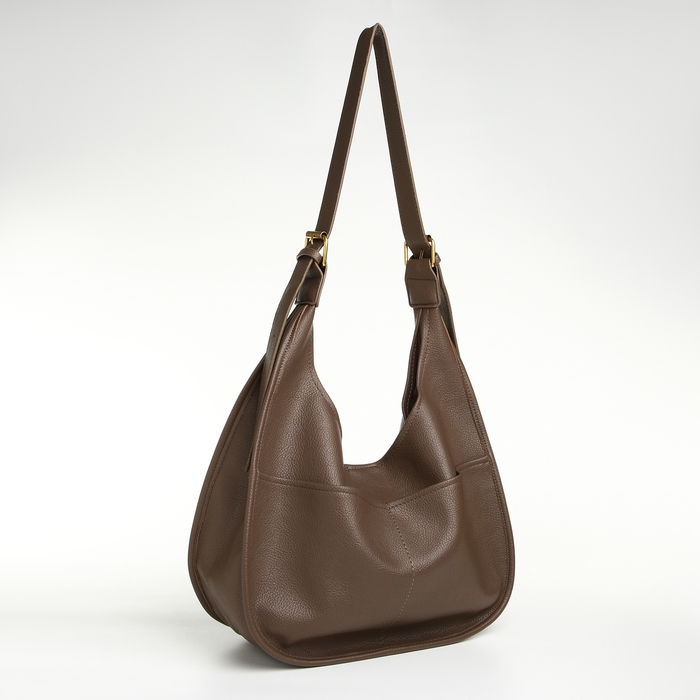 Сумка женская на магните TEXTURA, средний размер, цвет коричневый Сумка женская на магните TEXTURA, средний размер, цвет коричневый