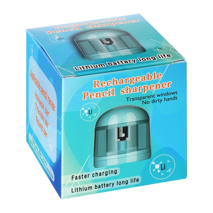 Точилка электрическая (батарейки в комплект не входят). работает от 2-х АА батареек Розовый