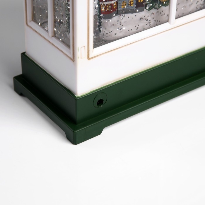 Светодиодная фигура &laquo;Хоровод в фонаре&raquo; 16.5 &times; 26.5 &times; 7.8 см, пластик, батарейки ААх3 (не в комплекте), USB, свечение тёплое белое