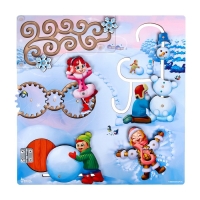 Бизиборд «Снежные выходные» Бизиборд «Снежные выходные»