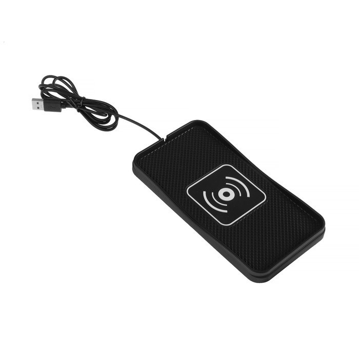 Противоскользящий коврик с беспроводной зарядкой от USB Противоскользящий коврик с беспроводной зарядкой от USB